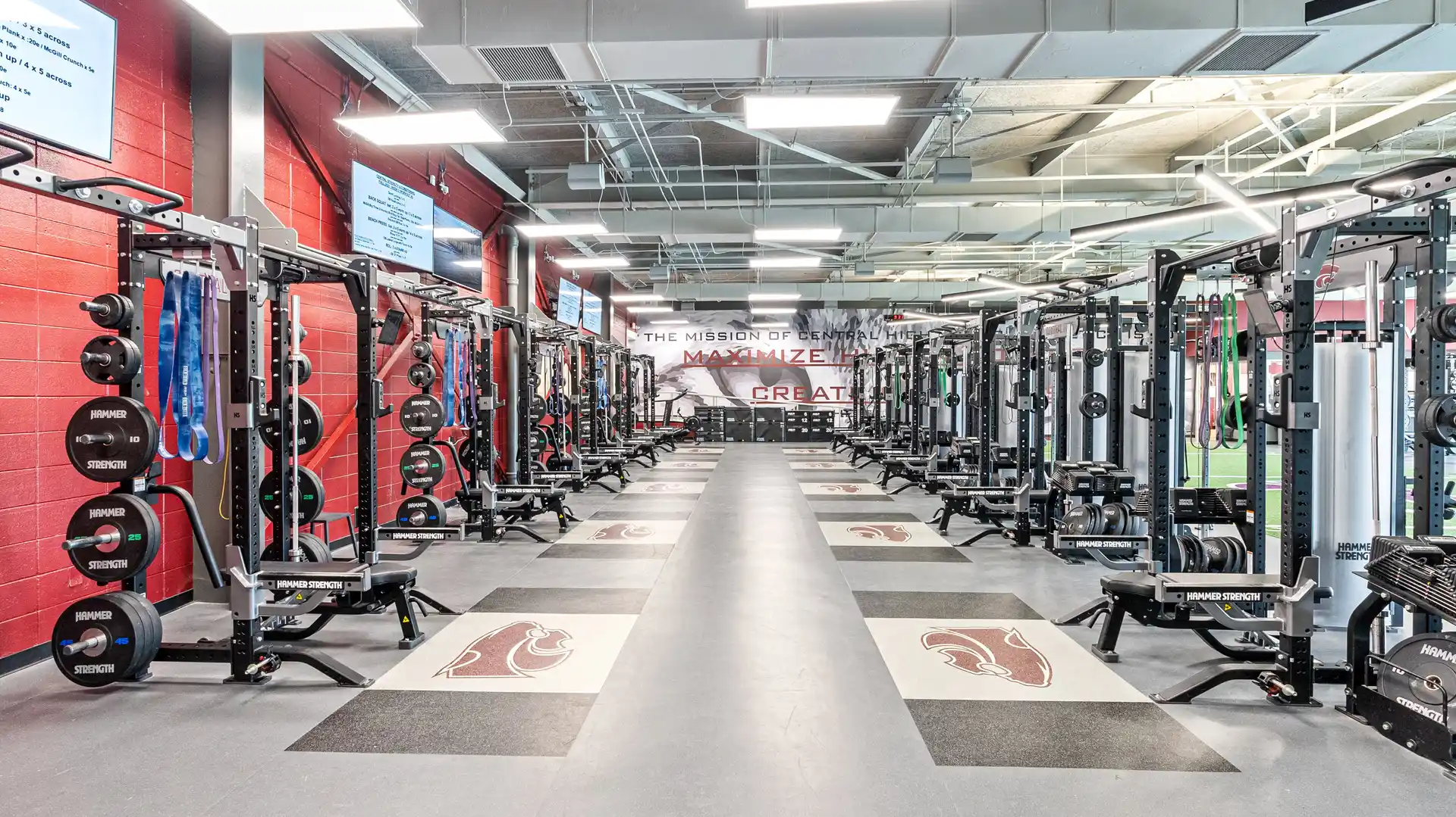Central High School, proyecto documentado por Life Fitness